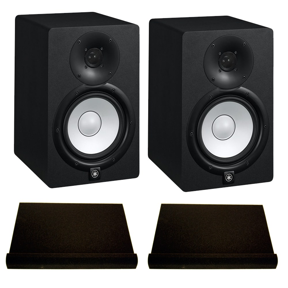 Yamaha HS7 Studio Monitors Isolation Bundle Studiospares