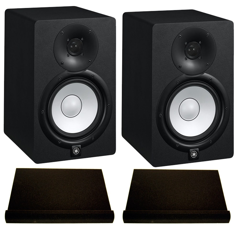 Yamaha HS8 Studio Monitors Isolation Bundle Studiospares