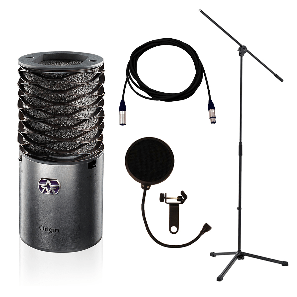 Aston Origin Stand/Lead/Pop Filter Recording Bundle Studiospares