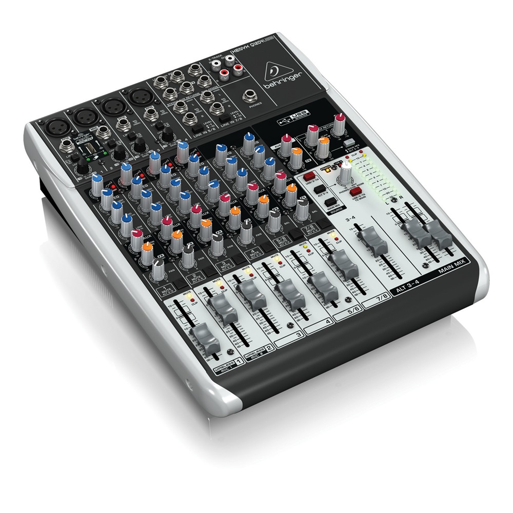 Behringer XENYX Q1204USB Mixer Analogue Mixers Studio Gear