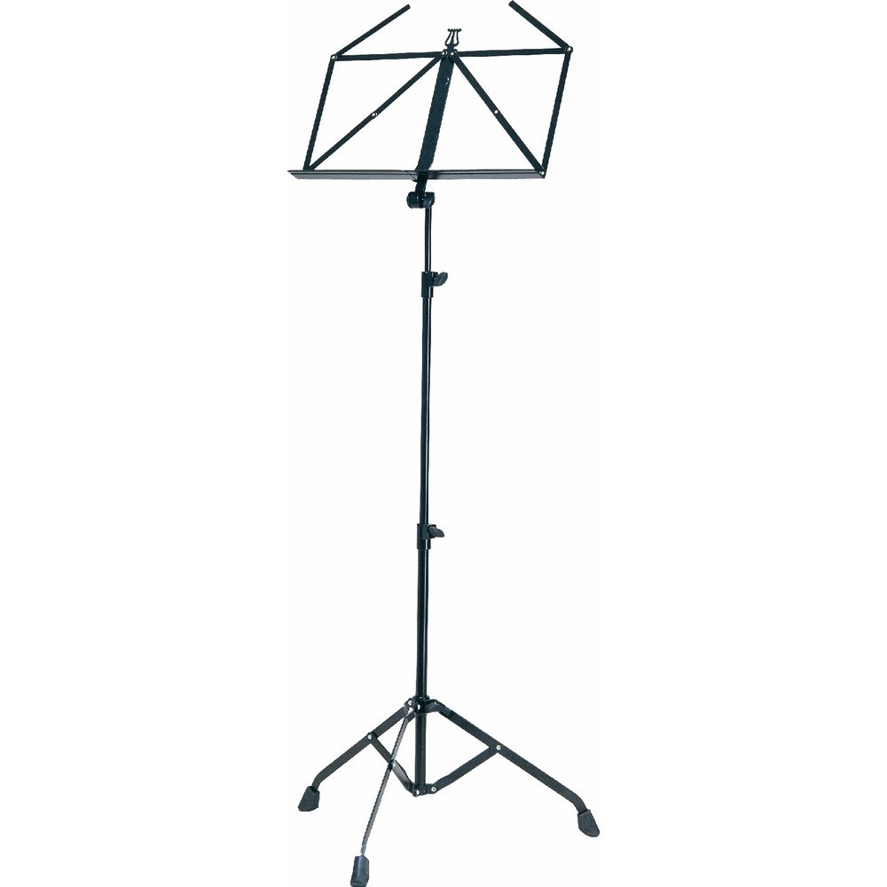 K&M 10700 Collapsible Music Stand (Black) Music Stands Accessories