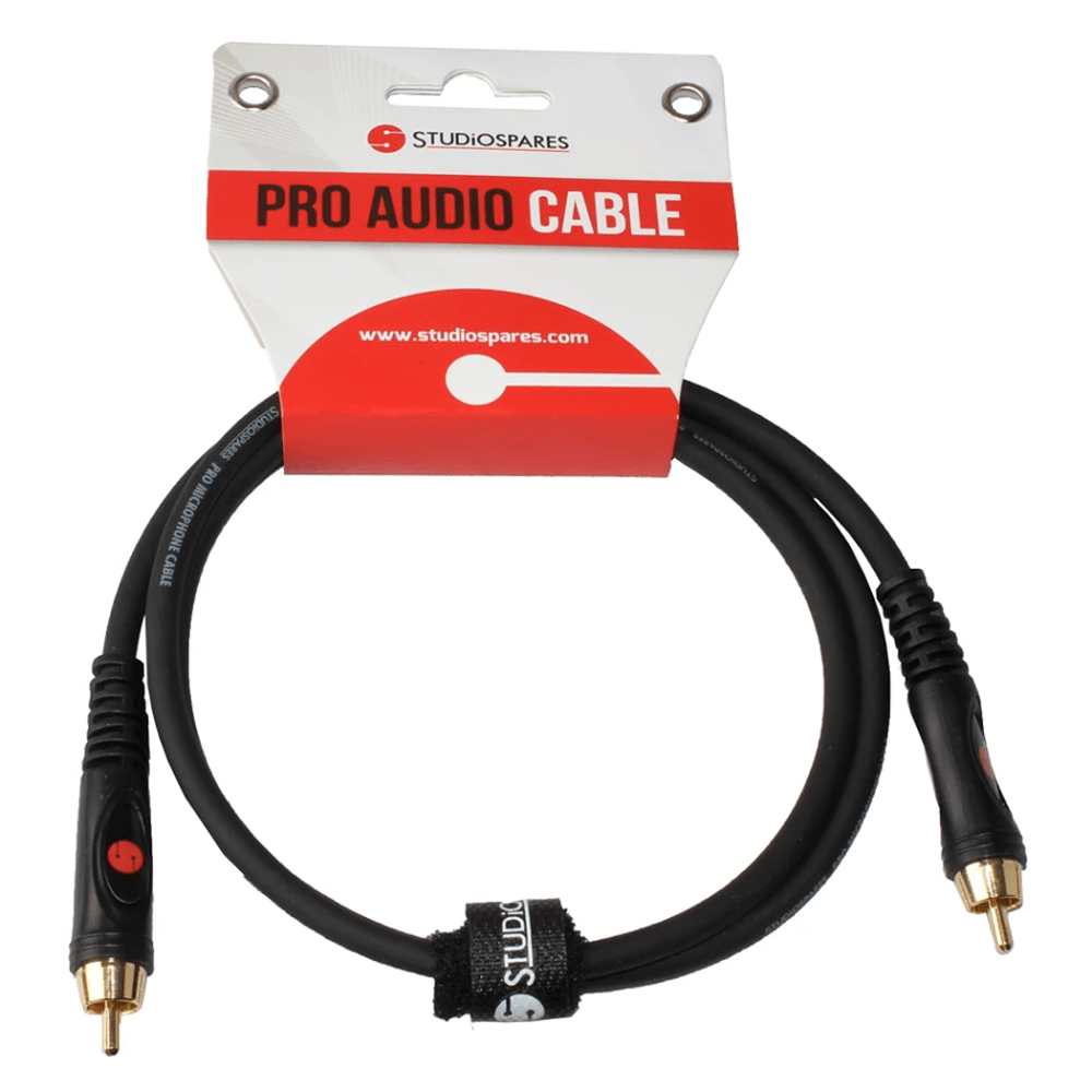 Phono Phono 1m Moulded Leads Phono Cables & Leads Studiospares