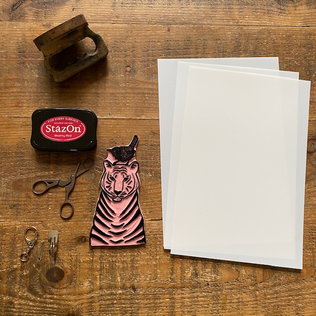 Tutorial shrink plastic and stamps StudioTokek