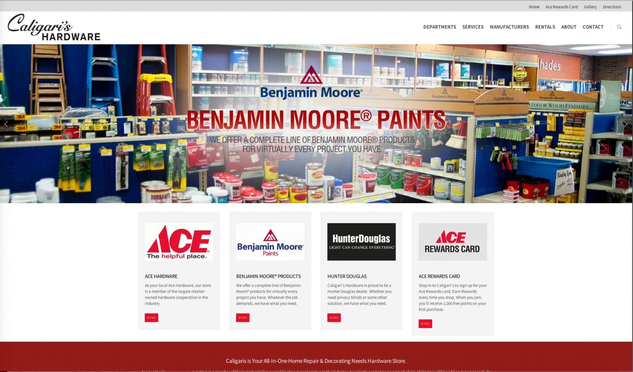 Caligari Hardware Studio Two Branding Design  Development