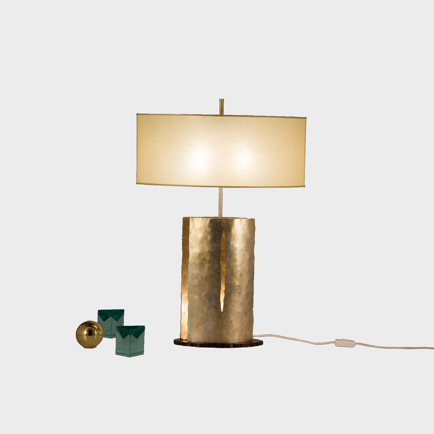 San Rafael Table Lamp by Angelo Brotto for… Studio Van Den Akker