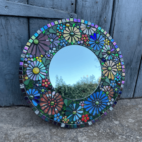 Large Mosaic Mirror