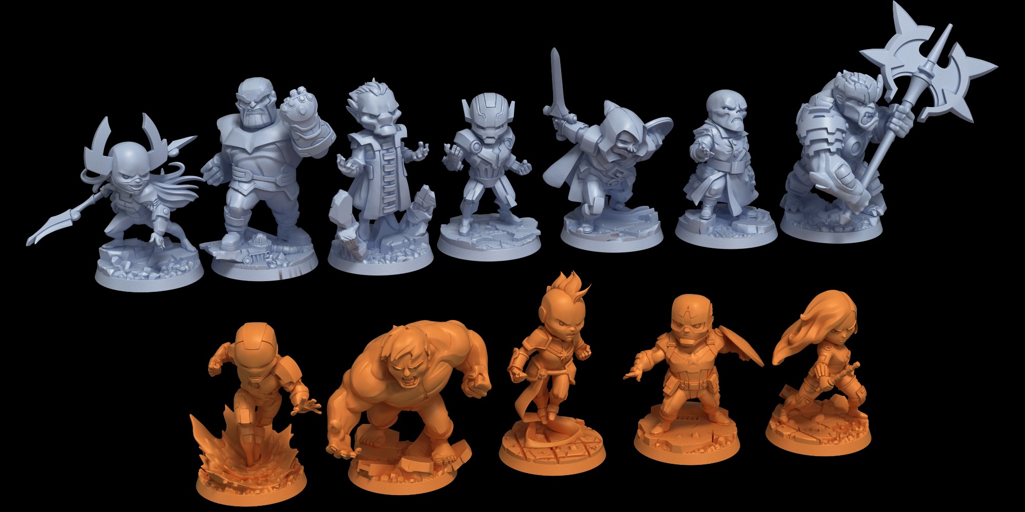 Marvel United boardgame Studio Z