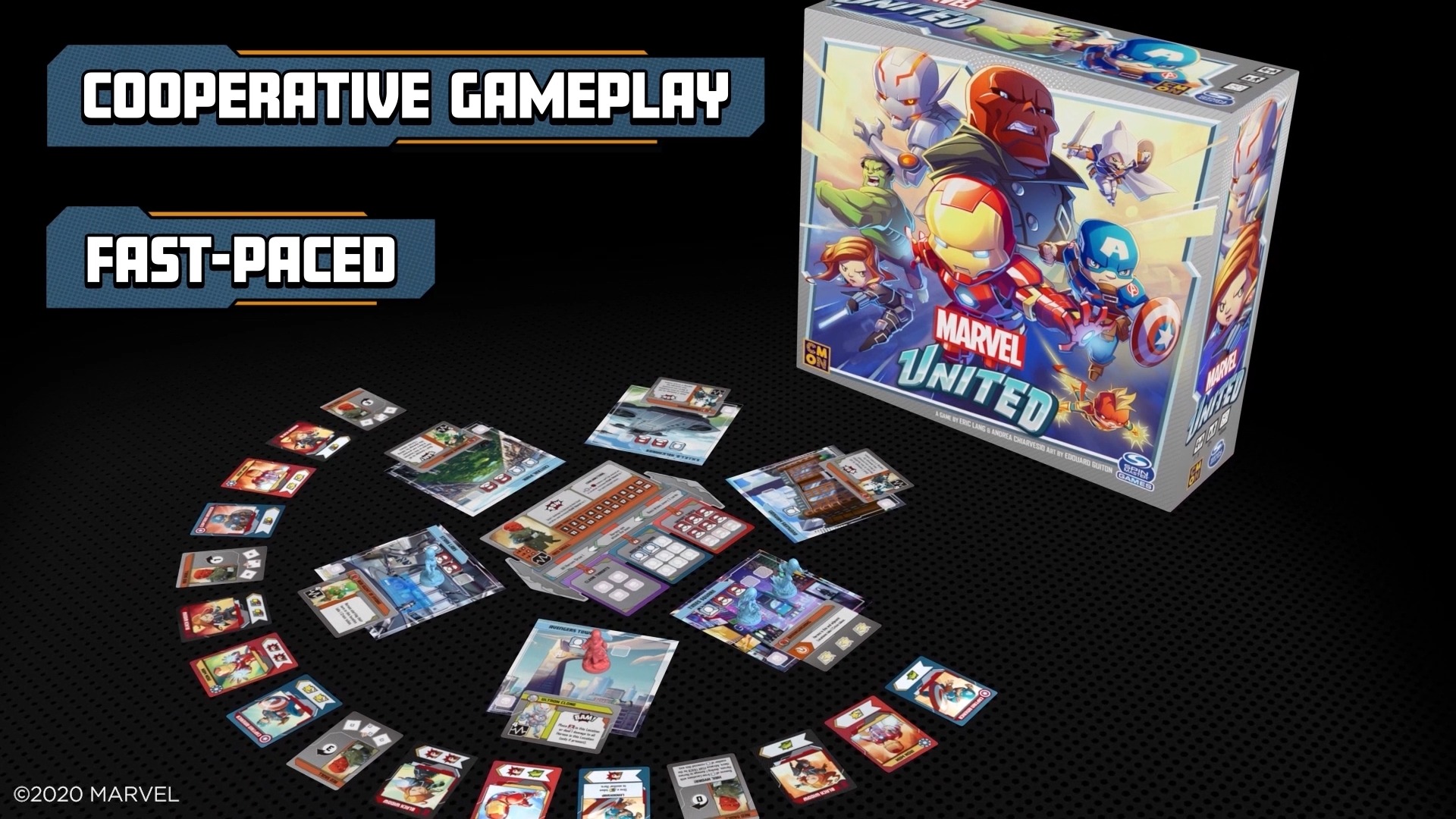 Marvel United boardgame Studio Z