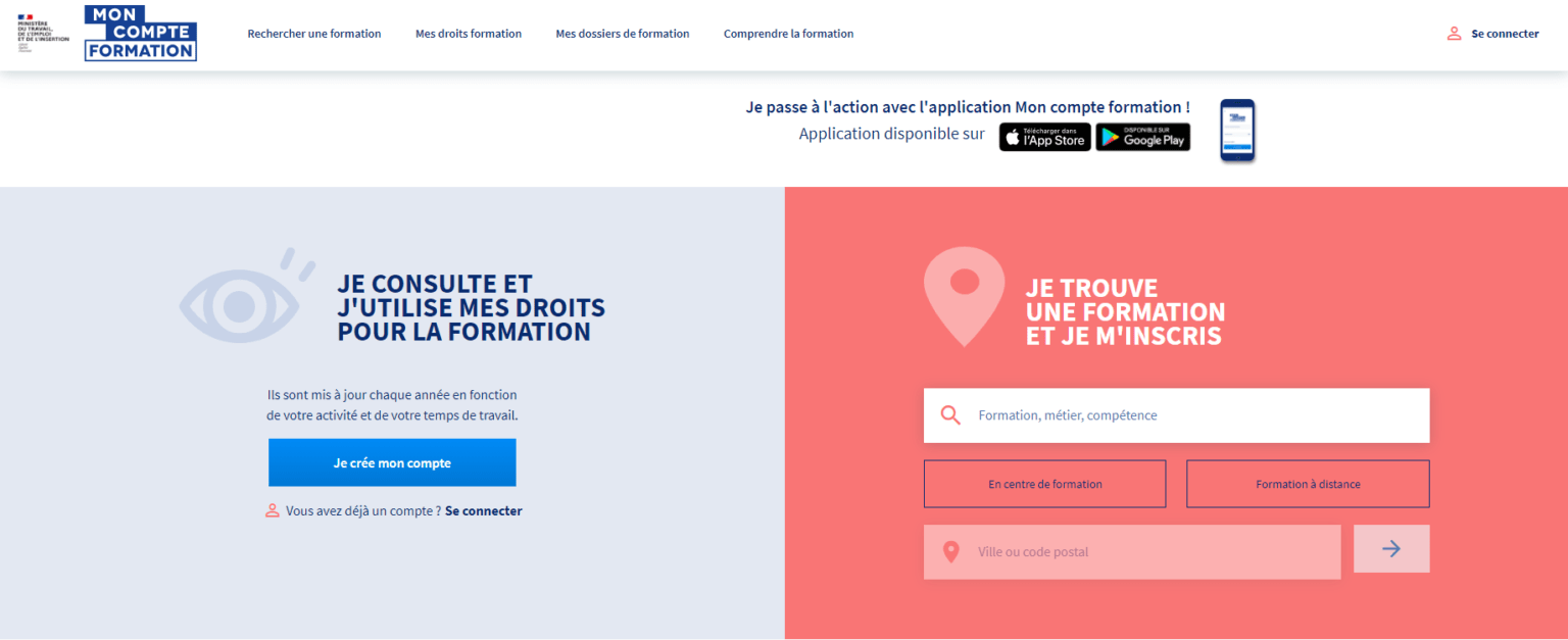 Mon Compte Formation le site officiel STUDI PRO