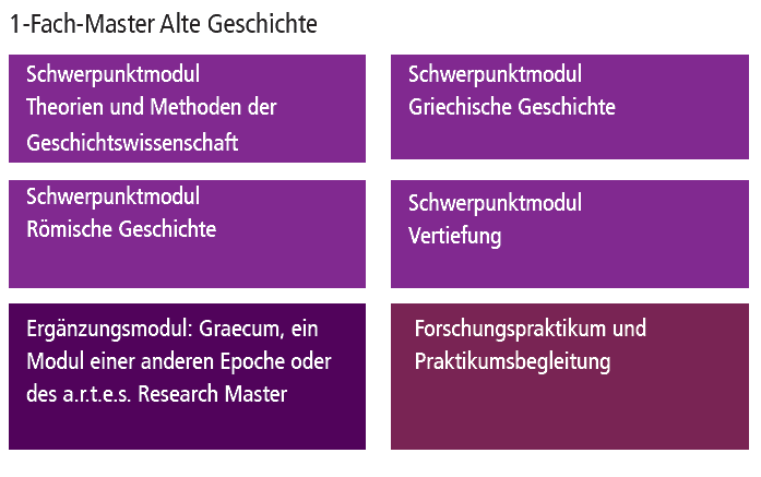 Historisches Institut MA Geschichte 1Fach Epochen