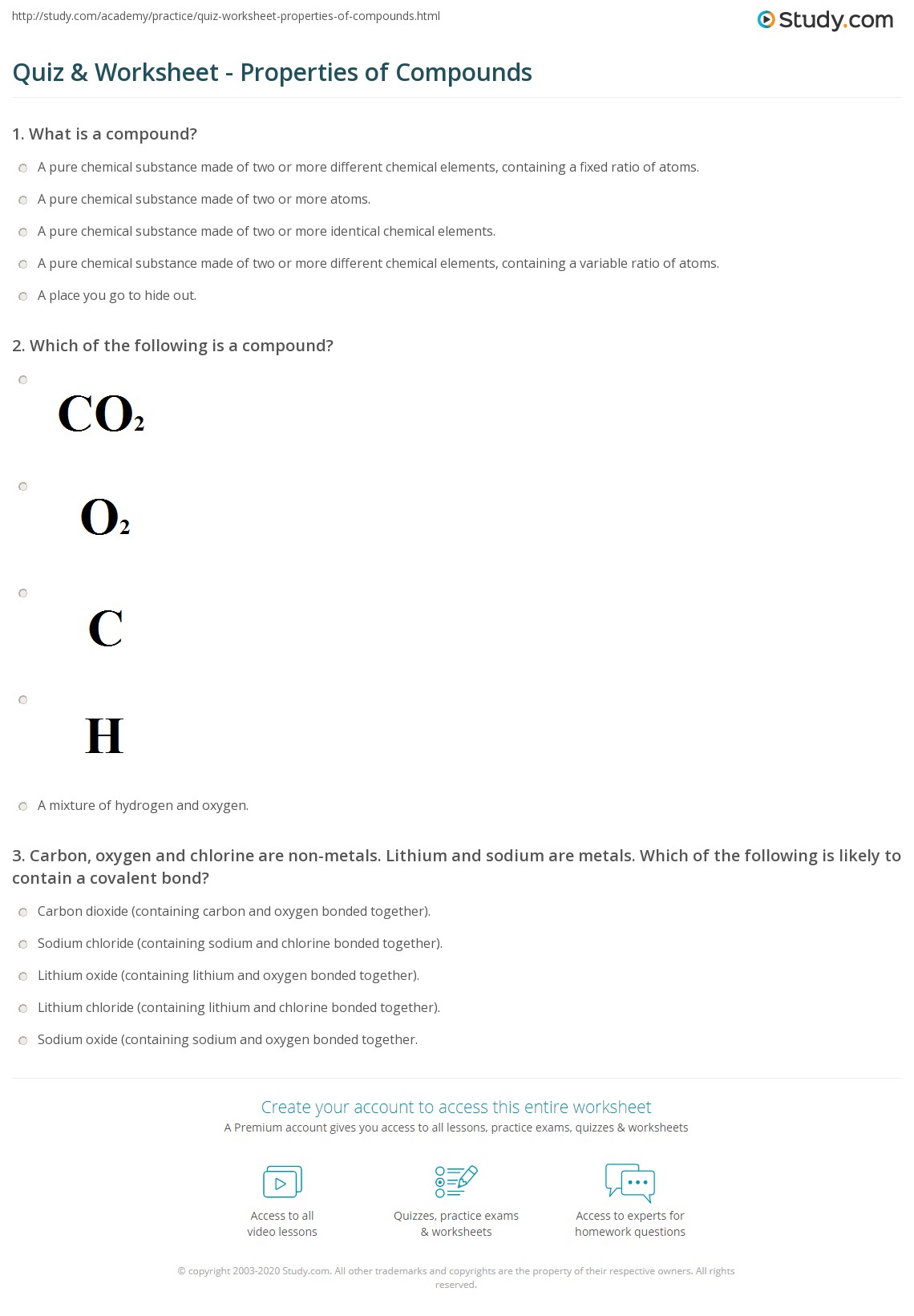 Properties Of Atoms And The Periodic Table Worksheet Answer Key Food