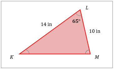 Using the Law of Cosines Practice | Algebra Practice Problems | Study.com