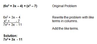 Adding Polynomials | Steps & Examples | Study.com