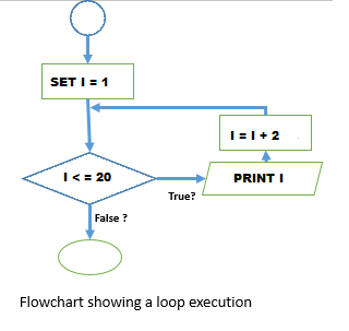 How do loops work in a flow chart? | Study.com