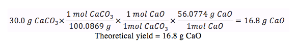 How to Calculate Percent Yield Definition, Formula & Example Video