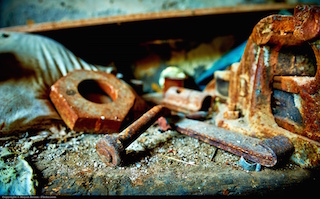 Rusting Chemical Weathering Examples