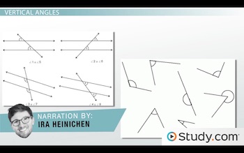 Vertical Angles & Complementary Angles: Definition & Examples