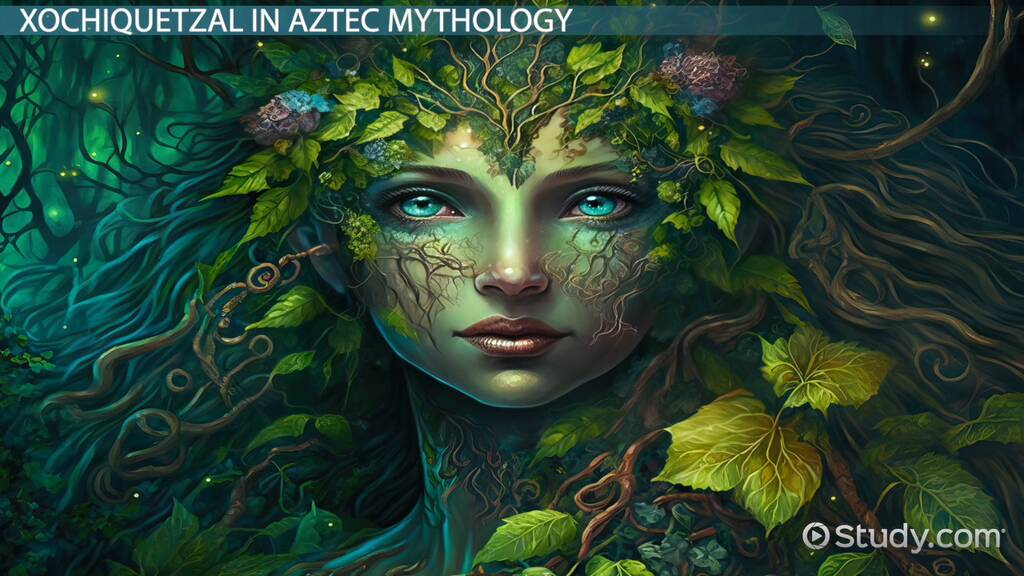 Aztec Goddess Xochiquetzal History, Myths & Characteristics Lesson