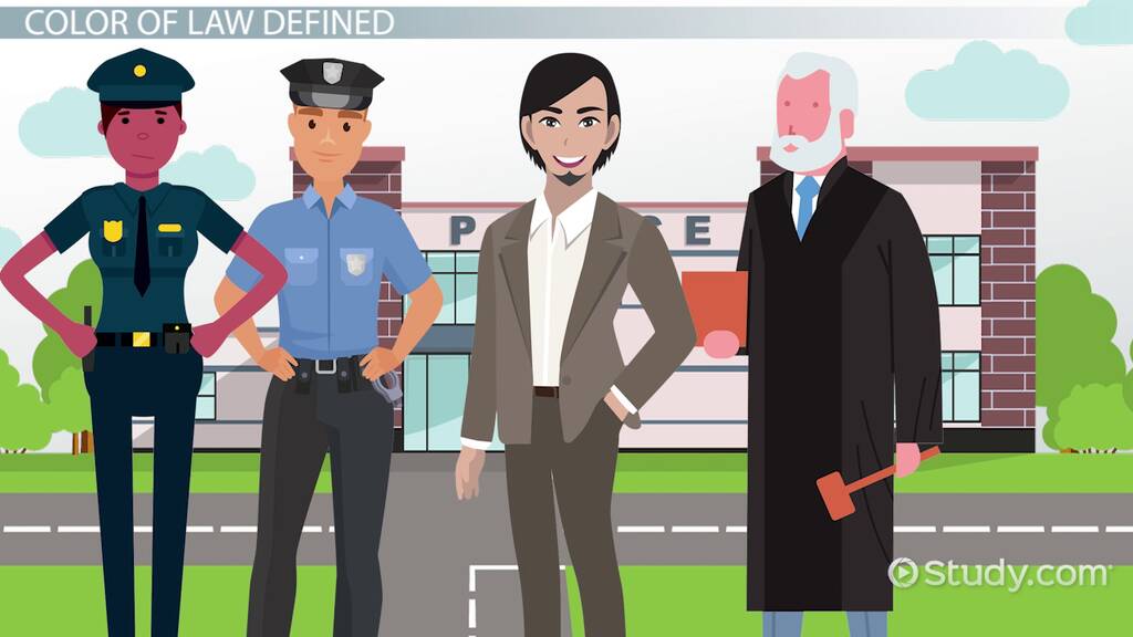 Color of Law Summary, Violations & Deprivation of Rights Lesson