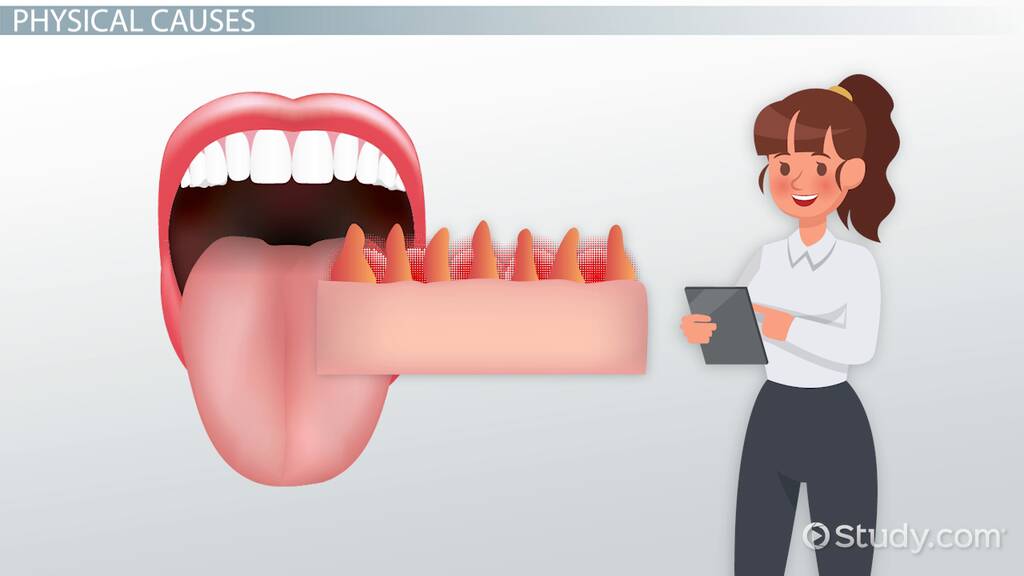 What Causes Swollen Taste Buds? Lesson