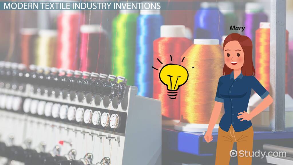 Textile Industry History, Inventions & Examples Video & Lesson