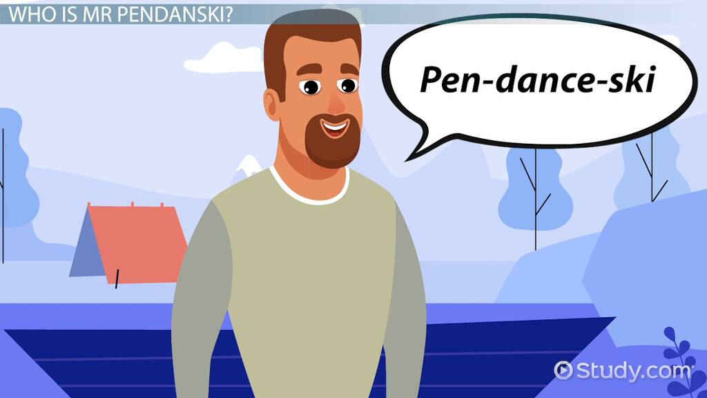 Mr. Pendanski in Holes Lesson