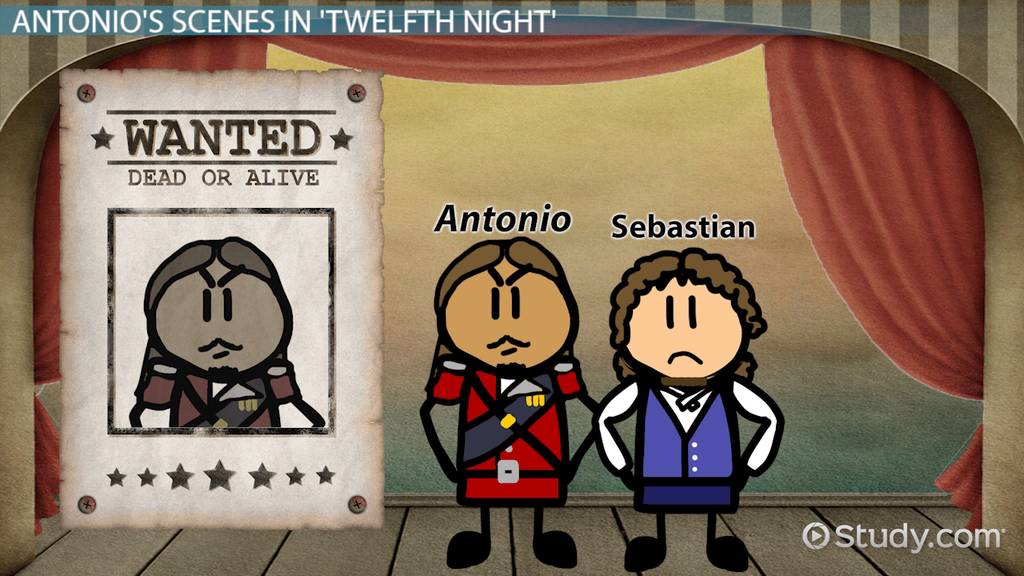 Antonio in Twelfth Night by William Shakespeare Character & Analysis