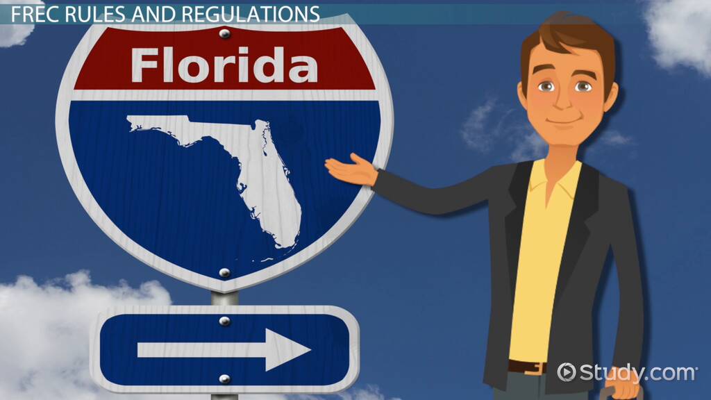 Florida Real Estate Law FREC Rules & Statutes Lesson