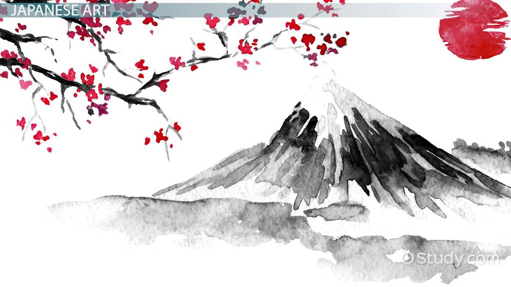 Japanese Art Style, Types & Paintings Lesson