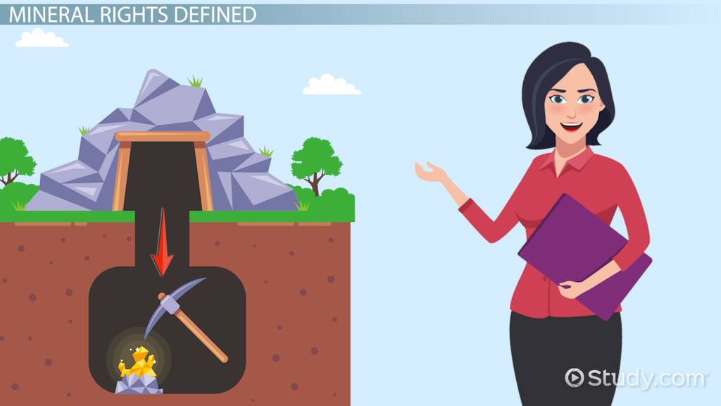 Oil, Gas & Mineral Rights Overview & Effects Lesson