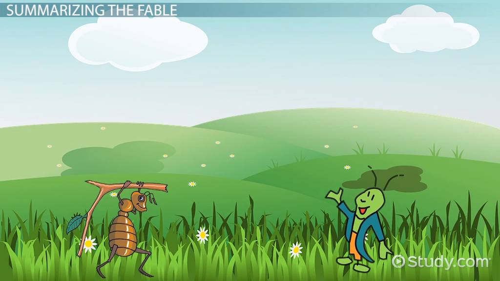 The Ant & the Summary Video & Lesson Transcript