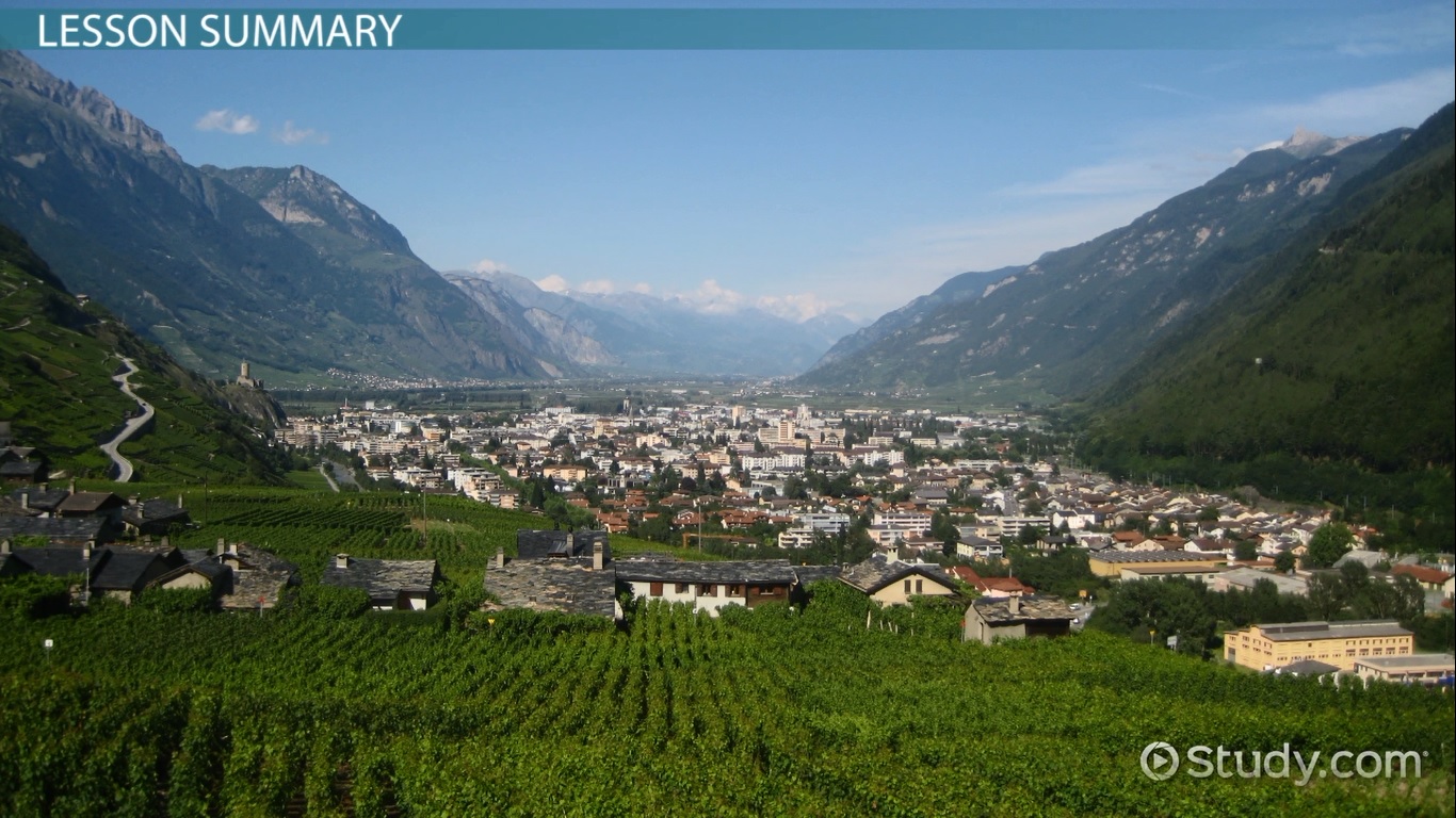 Mapping the Physical & Human Characteristics of Europe Video & Lesson