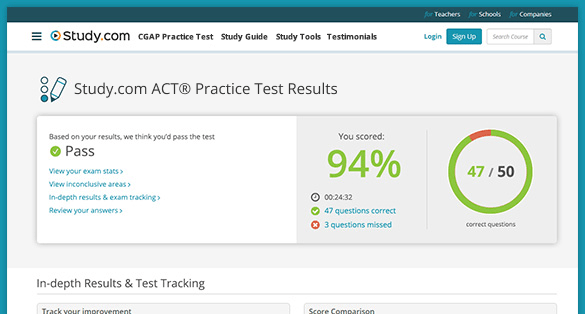 Take a ACT® Practice Test & ACT® Test Prep | Study.com