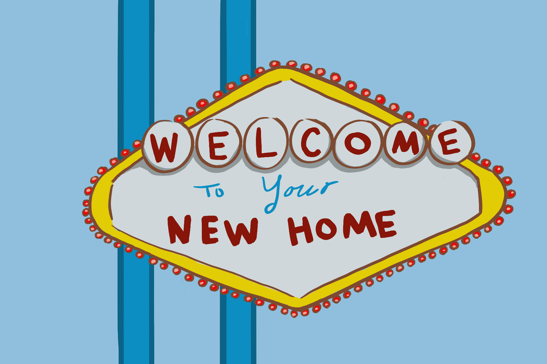 To Your New Home Clipart
