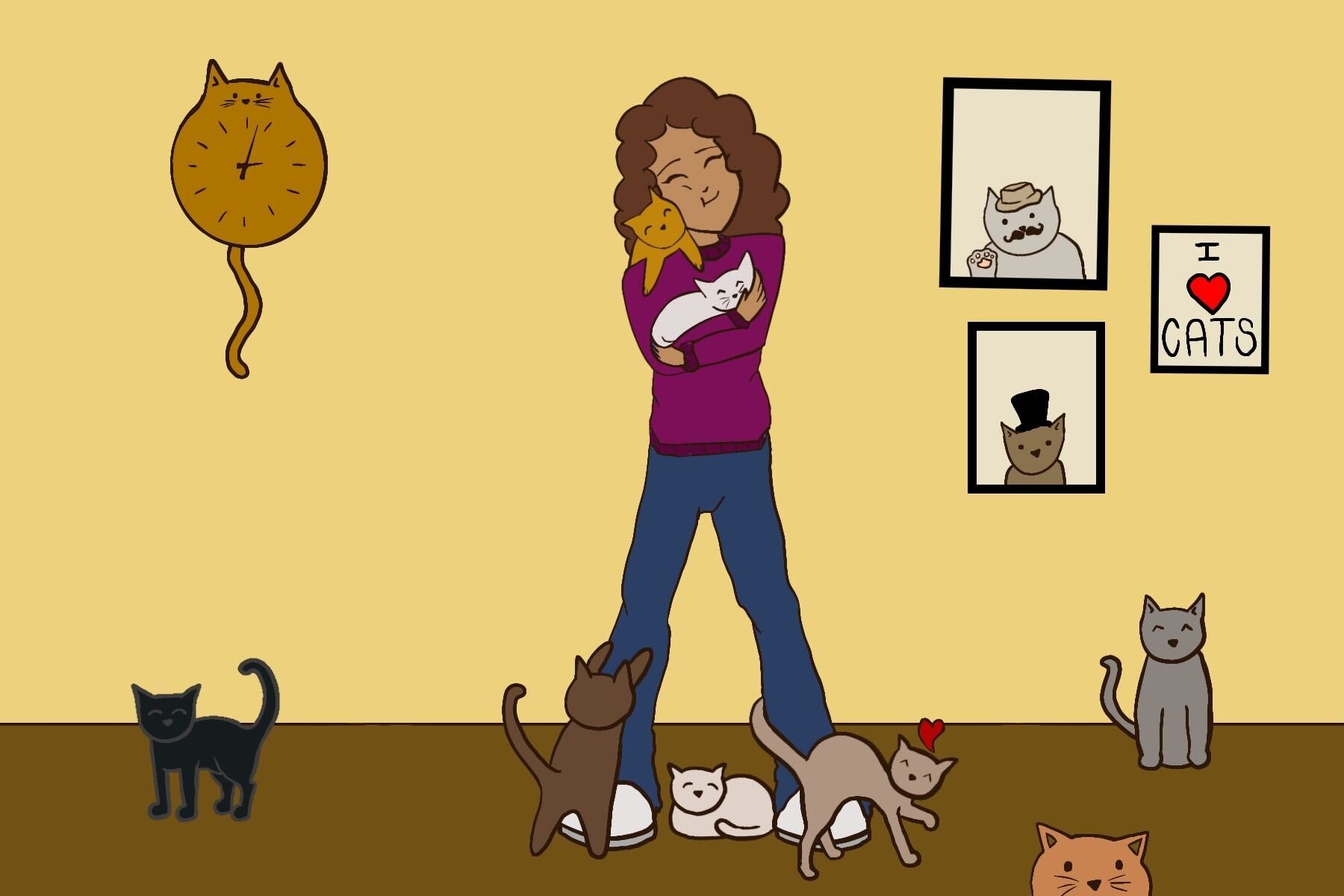 The History of the Crazy Cat Lady