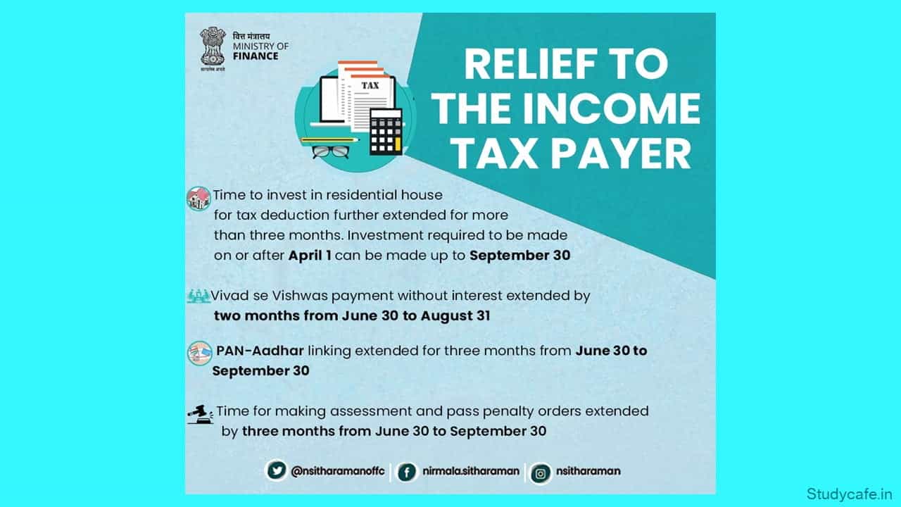 Tax Due Date Extension summary Chart