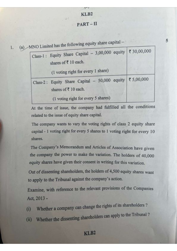 Download May 2024 CA Intermediate Law Question Paper Past PapersNotes