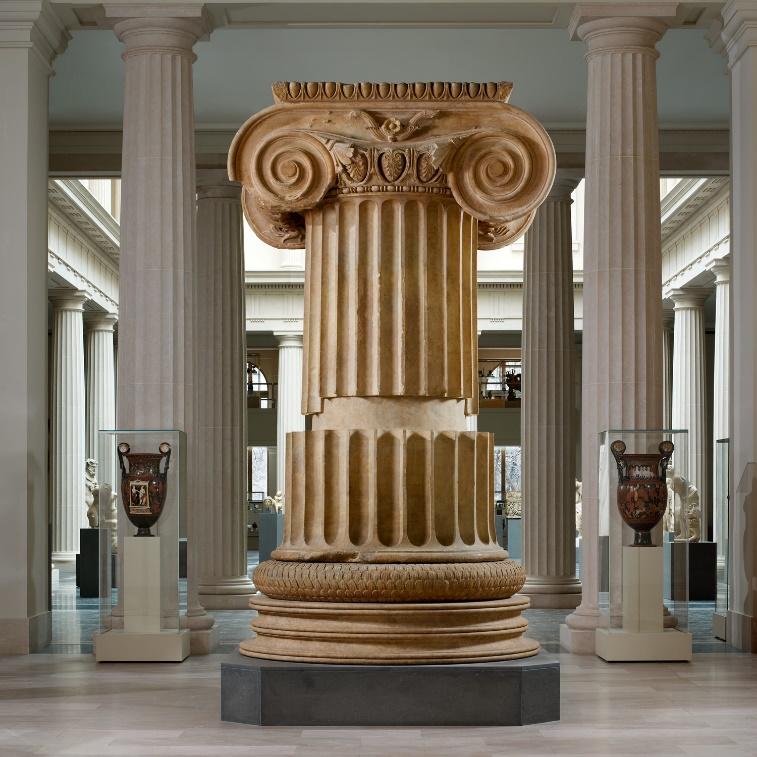 Ionic Order Column from the Temple of Artemis Free Essay Example