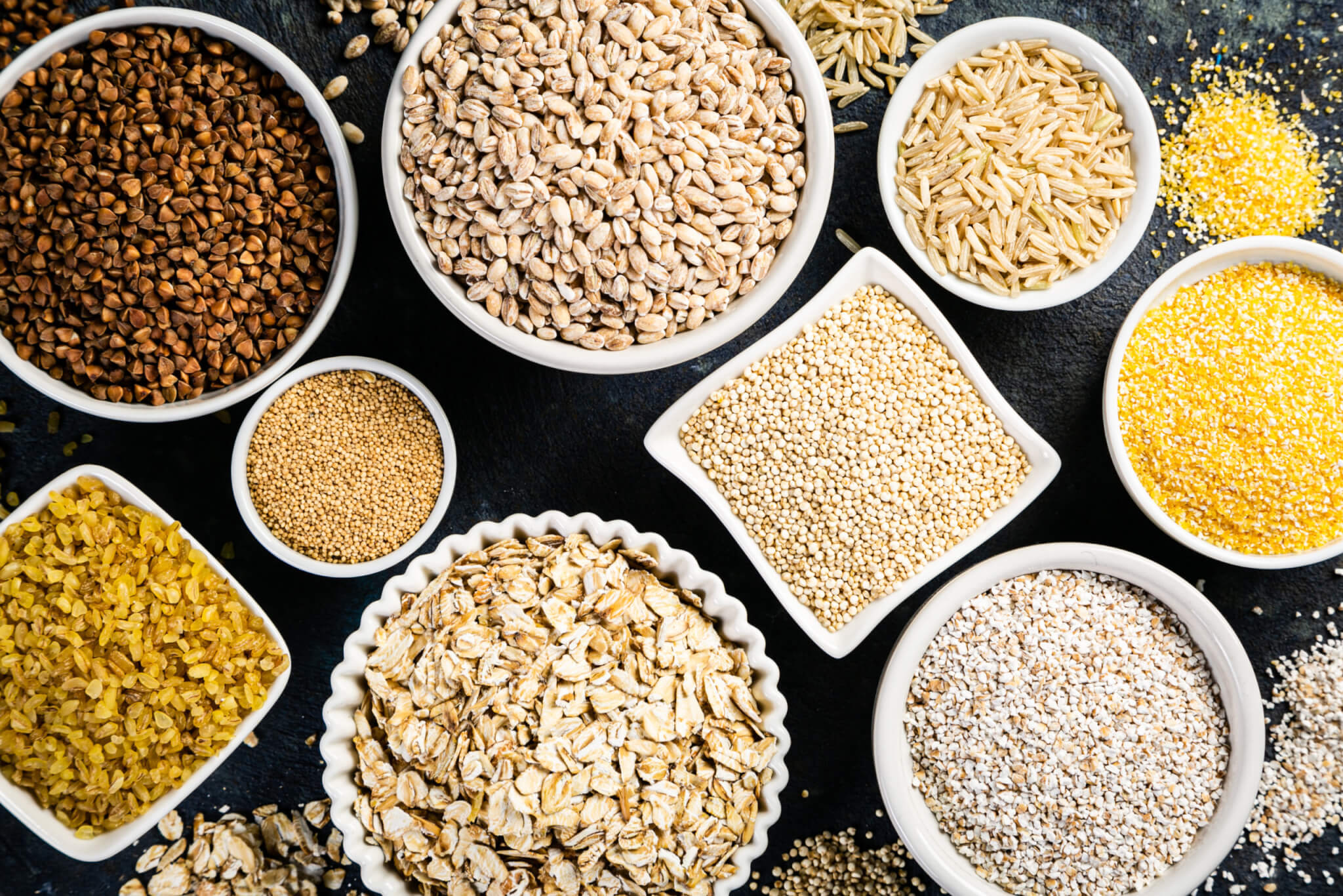 3 to 6 servings of whole grains can cut the risk and medical costs of
