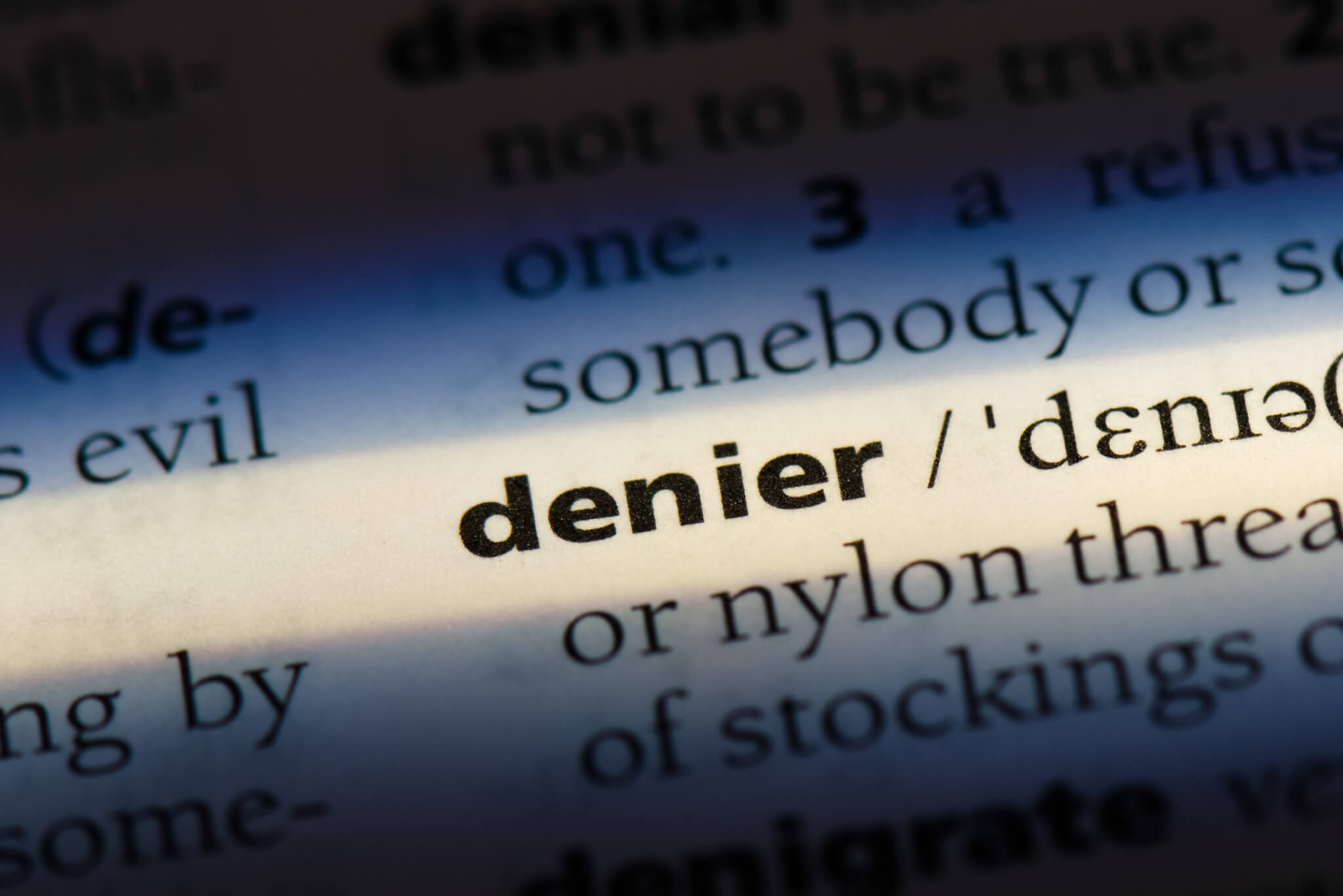 'Denier' the most commonly used English word, pandemicrelated language