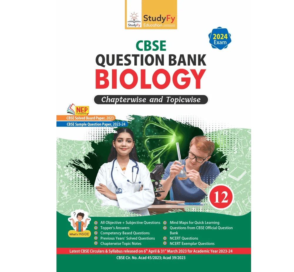 Hindi Question Bank for Exam 2024 Class 12 Studyfy Education CBSE