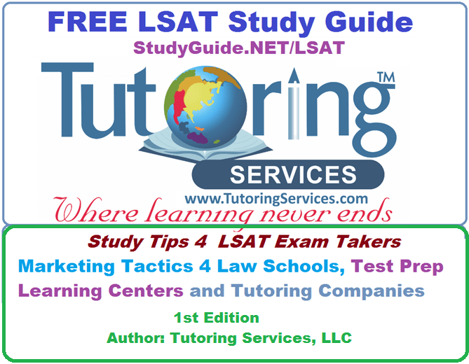 FREE LSAT Study Tips 4 Law School & Test Prep Students & Tutors & Law