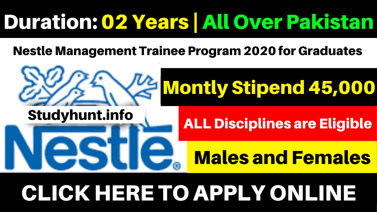 Nestle Management Trainee Program 2020 for Graduates StudyHunt