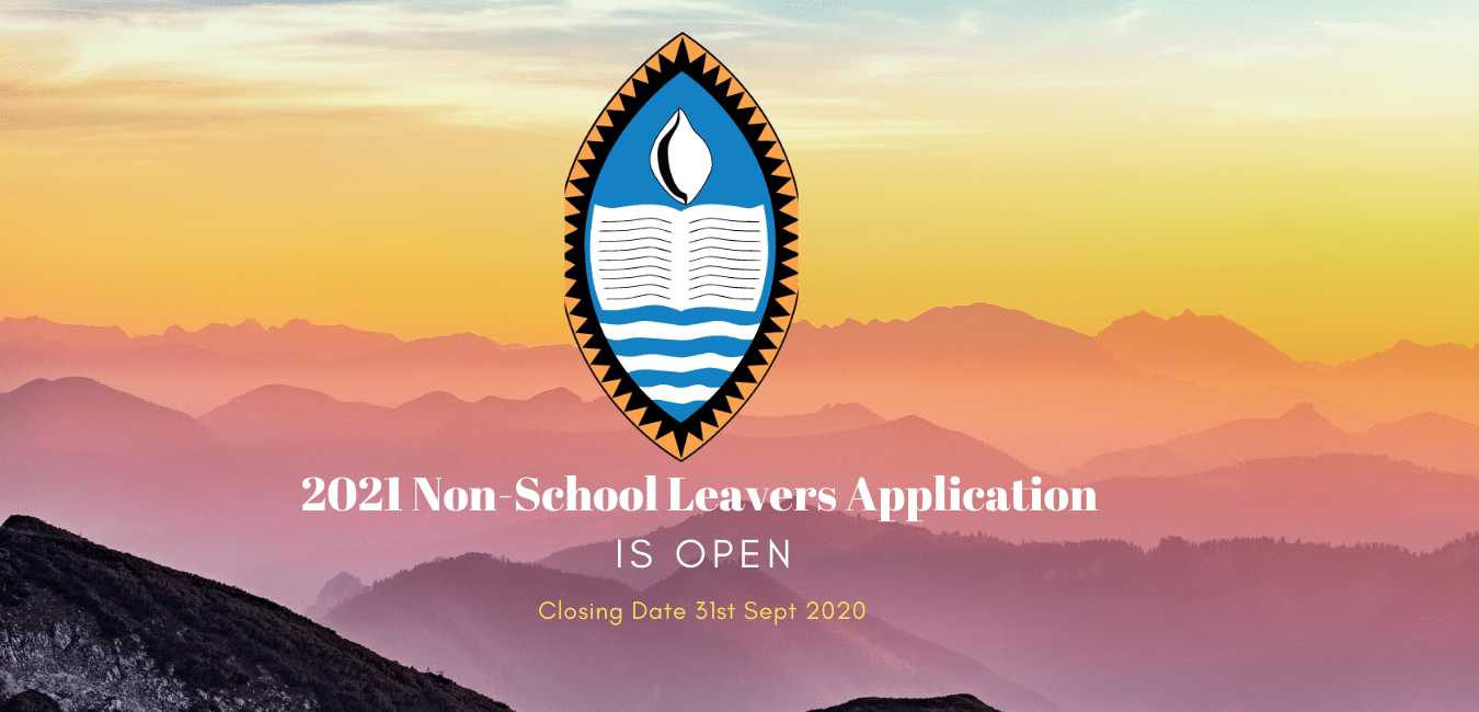UPNG NonSchool Leavers Application is Open For 2021