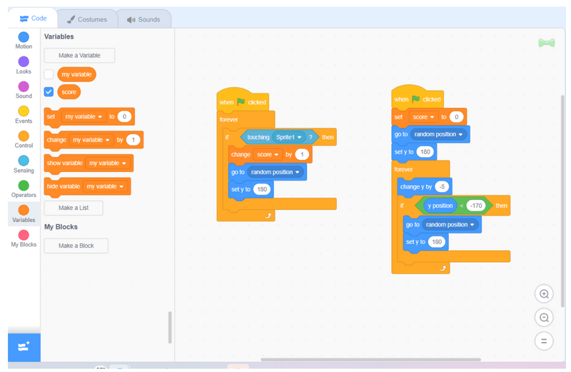 如何用Scratch从0开始制作接球游戏 StudyIsland