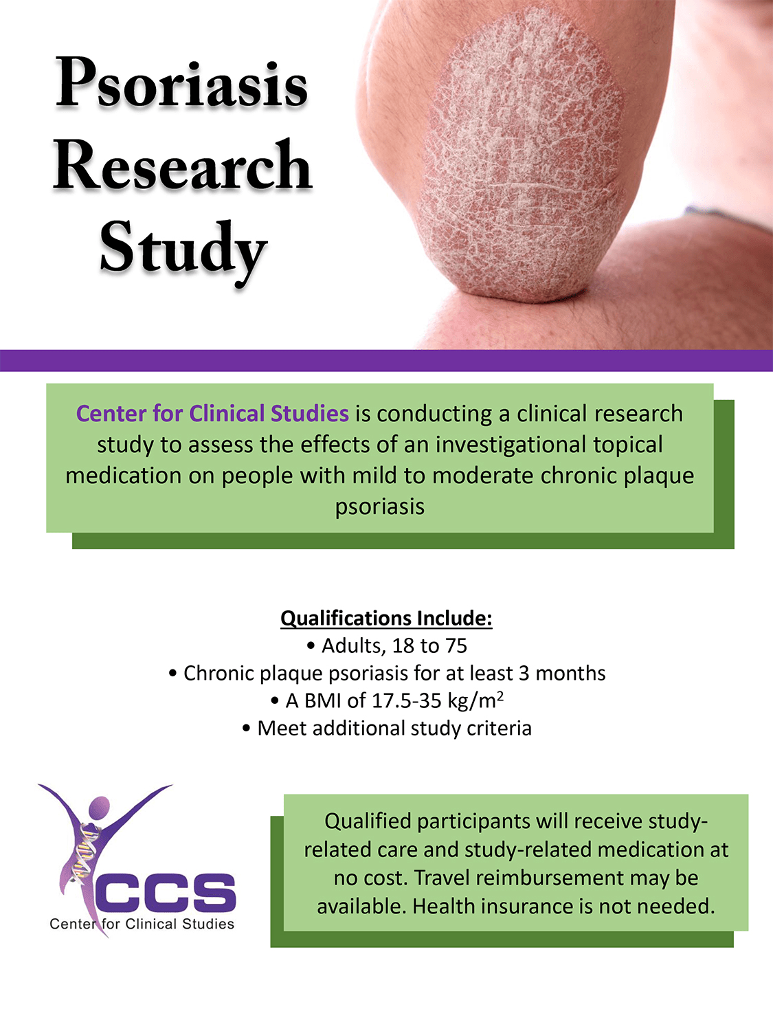 StudyKIK, Find a psoriasis Trial Near You and Start Making a Difference!