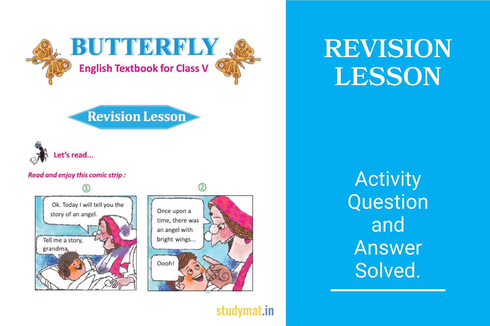 Revision Lesson Question & Answer Class 5 Butterfly STUDYMAT