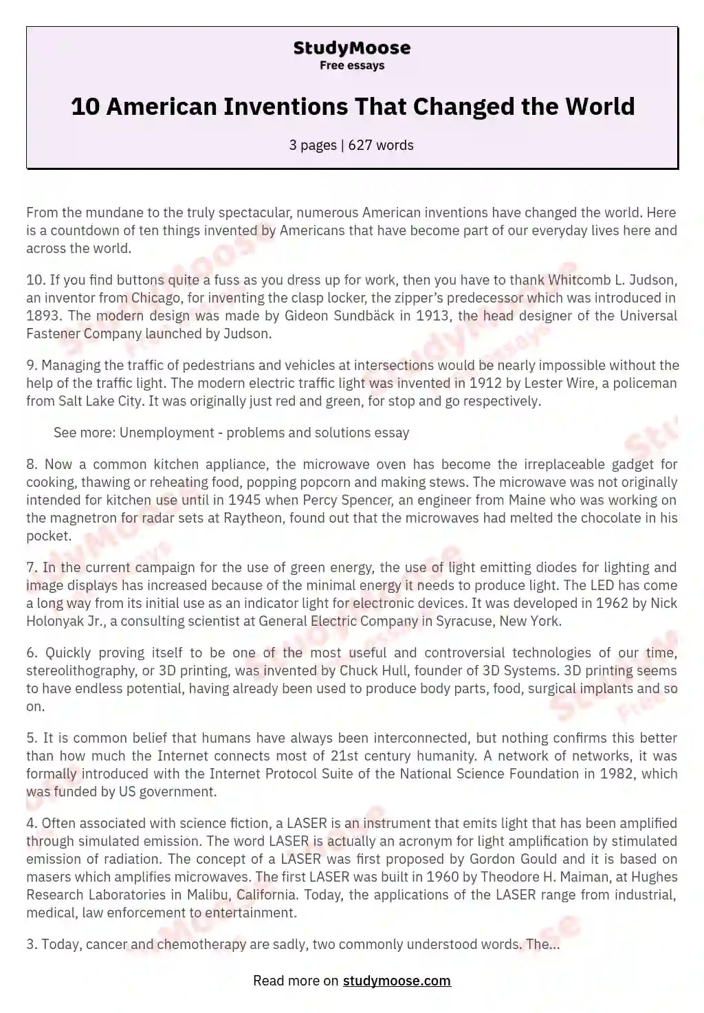 ⛔ Inventors and inventions essay. Inventions and inventors Free Essays