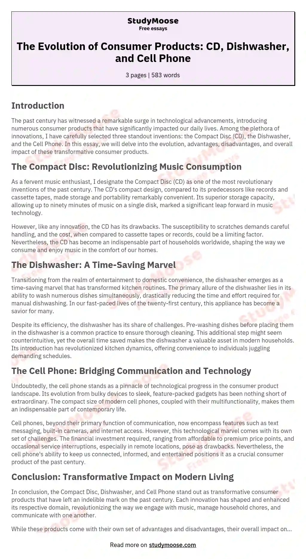 💌 Essay about product. Introducing New Product, Essay Example. 20221007