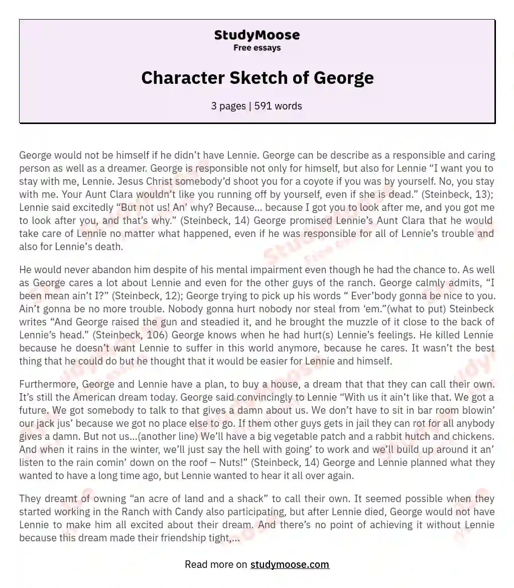 Details more than 87 character sketch essay example latest in.eteachers